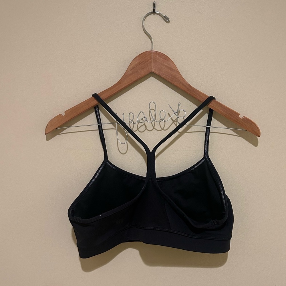 lululemon athletica Midnight Black Sports Bra Size 10 - Picture 2 of 3